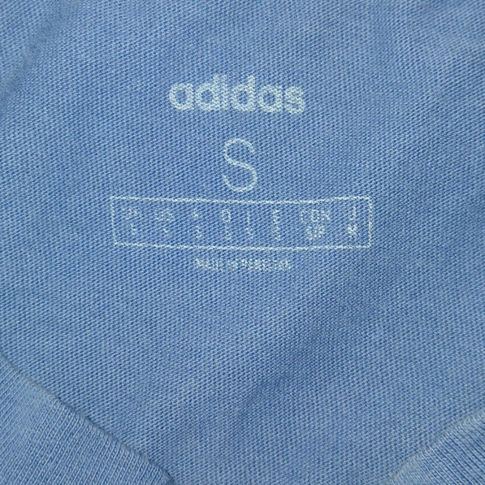 Adidas Blue Short Sleeve T-Shirt